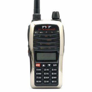 Handheld Deluxe VHF/UHF Dualband Amateur Radio 2M/440 Transceiver with Twin Display 5W TYT TH UVF1  Satellite Handheld Portable Radios  Electronics