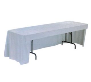 Snap Drape Wyndham Conference Cut Throw Table Cover, 6 ft x 30 in, Navy