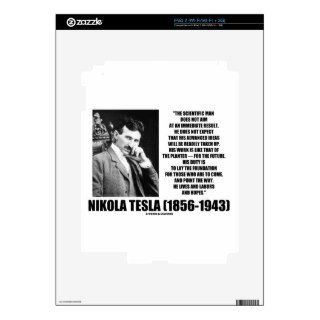 Nikola Tesla Scientific Man Does Not Aim Immediate Skin For iPad 2