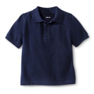 Cherokee Toddler School Uniform Short Sleeve Pique Polo   Pongee Tint 5T