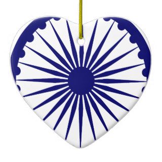 Ashoka Chakra, India flag Ornament