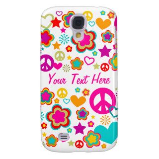 Peace Love & Everything Girly Galaxy S4 Cover