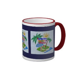 Colorful I'm Retired Every Day is Saturday Mugs