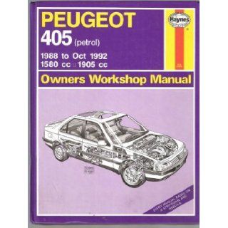 Peugeot 405 Owner's Workshop Manual (Haynes owners workshop manual series) Colin Brown 9781850109037 Books