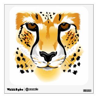 Cheetah wall decal