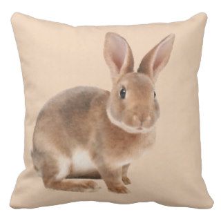 Rex Rabbit Pillow