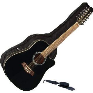 MaxamTM 12 String 41" Acoustic Electric Guitar Musical Instruments