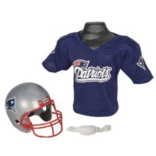New England Patriots Youth NFL Helmet and Jersey Set 