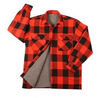 Extra Heavyweight Brawny Sherpa lined Flannel Shirts Clothing