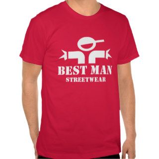 Funny t shirt with humorous slogan for best man