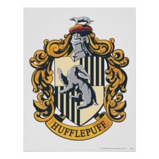 Hufflepuff Crest Posters
