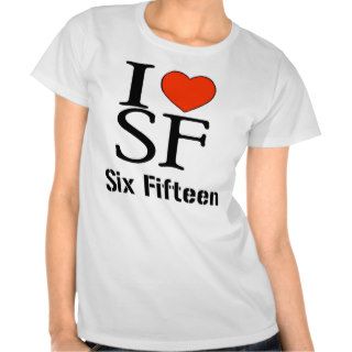 I heart SF T Shirts
