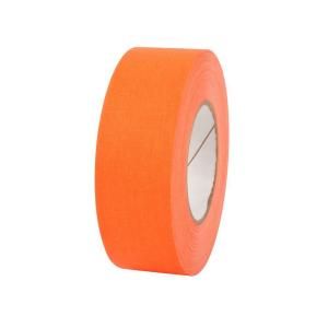 2 in. x 50 yds. Fluorescent Orange Gaffer Industrial Vinyl Cloth Tape (3 Pack) 001G250MFLORA
