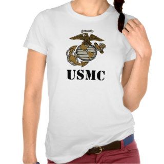 USMC [stencil] T shirts