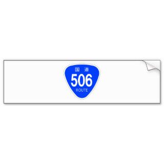 National highway 506 line   national highway sign bumper stickers