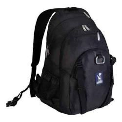 Boys' Wildkin Serious Backpack Rip Stop Black Wildkin Fabric Backpacks