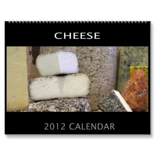 Cheese 2012 calendar