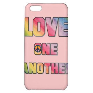 Love One Another Peace T shirts and Gifts Cover For iPhone 5C