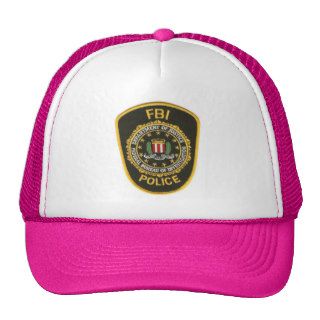F.B.I. D.O.J.  POLICE DEPARTMENT SEAL MESH HAT