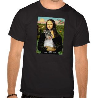 Schnauzer 11N   Mona Lisa T Shirts