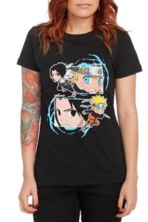 Naruto Shippuden Naruto Vs. Sasuke Girls T Shirt 2XL Size  XX Large Fashion T Shirts