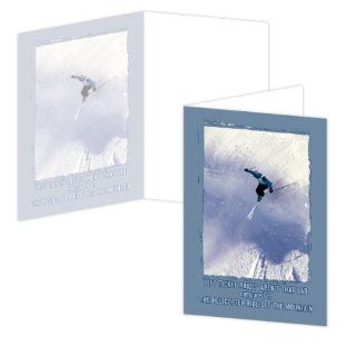ECOeverywhere Lift Ticket Boxed Card Set, 12 Cards and Envelopes, 4 x 6 Inches, Multicolored (bc14202)  Blank Postcards 
