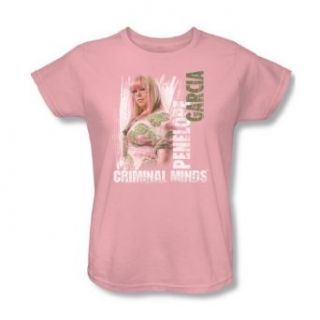 Criminal Minds   Womens Penelope T Shirt In Pink Novelty T Shirts Clothing