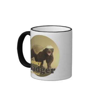 Honey Badger Portrait Mug