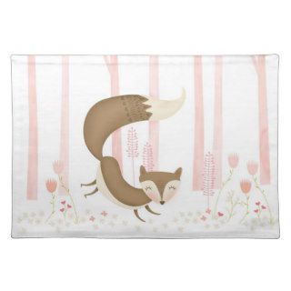 What does the Fox Say? Valentine Placemat
