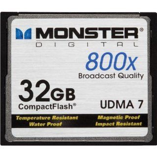 Monster Digital 32GB CompactFlash 800x  Compact Flash Cards  Camera & Photo