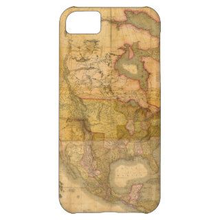 Map of North America by Henry Schenck Tanner 1822 iPhone 5C Covers
