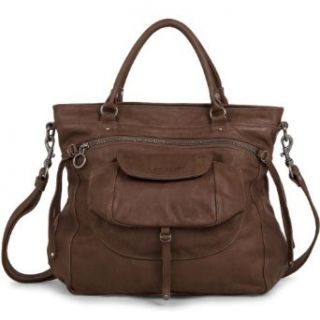 $448.5+New Lancaster Paris Soft Vintage Italy Calf Skin Leather Satchel Handbag Clothing