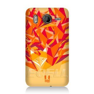 Head Case Designs Fox Origami Hard Back Case Cover for HTC Desire HD Cell Phones & Accessories