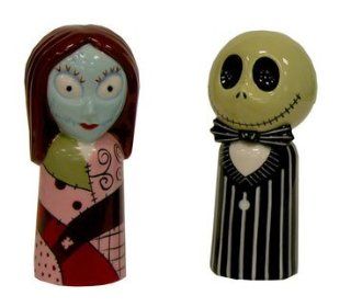 Neca Nightmare Before Christmas "Jack and Sally" Salt and Pepper Set Toys & Games