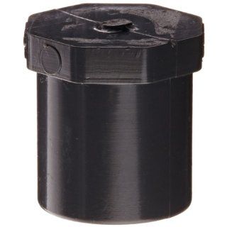 Spears 449 G Series PVC Pipe Fitting, Plug, Schedule 40, Gray, 3/4" Spigot Industrial Pipe Fittings