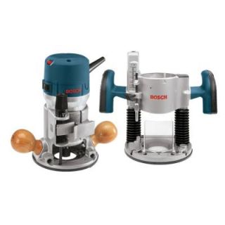 Bosch 2.25 HP Plunge and Fixed Base Router Kit 1617EVSPK