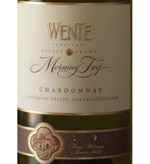Wente Vineyards Chardonnay Morning Fog Livermore Valley 2007 750ML Wine