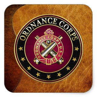[500] OD Regimental Insignia [Special Edition] Square Stickers