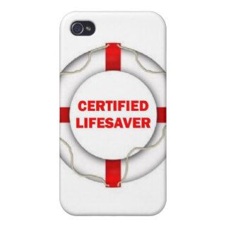 Certified Lifesaver iPhone 4 Covers