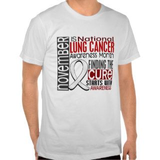 Lung Cancer Awareness Month Pearl Ribbon I2.5 Shirt
