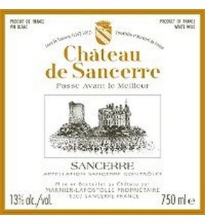Chateau De Sancerre Sancerre 2010 750ML Wine