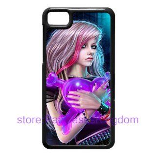 Music king Avril Lavigne pattern for BlackBerry Z10 hard case designed by padcasekingdom Cell Phones & Accessories