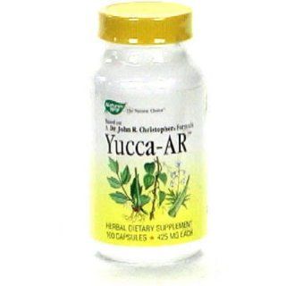 Nature's Way Yucca Ar Formula, 425 mg, 100  Capsules Health & Personal Care
