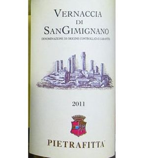 Pietrafitta Vernaccia Di San Gimignano 2011 750ML Wine