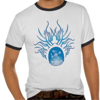 Molecular Biology Skull Tee Shirts