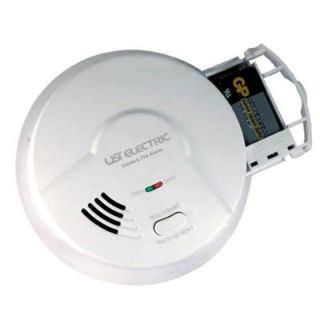 Universal Security Instruments Hardwired Interconnected Smoke and Fire Alarm with Battery Backup MP117