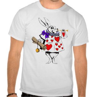 Shirt White Rabbit Alice in Wonderland