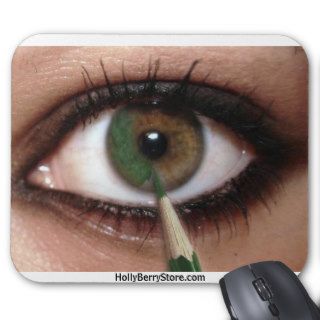 Colored Pencil Eye Mousepad