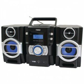 NAXA NPB429 Portable CD/ Player with PLL FM Radio, Detachable Speakers & Remote  Personal Cd Players   Players & Accessories
