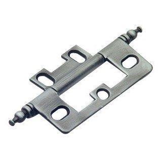 Cabinet Non Mortise Hinges Antique Pewter   Cabinet And Furniture Hinges  